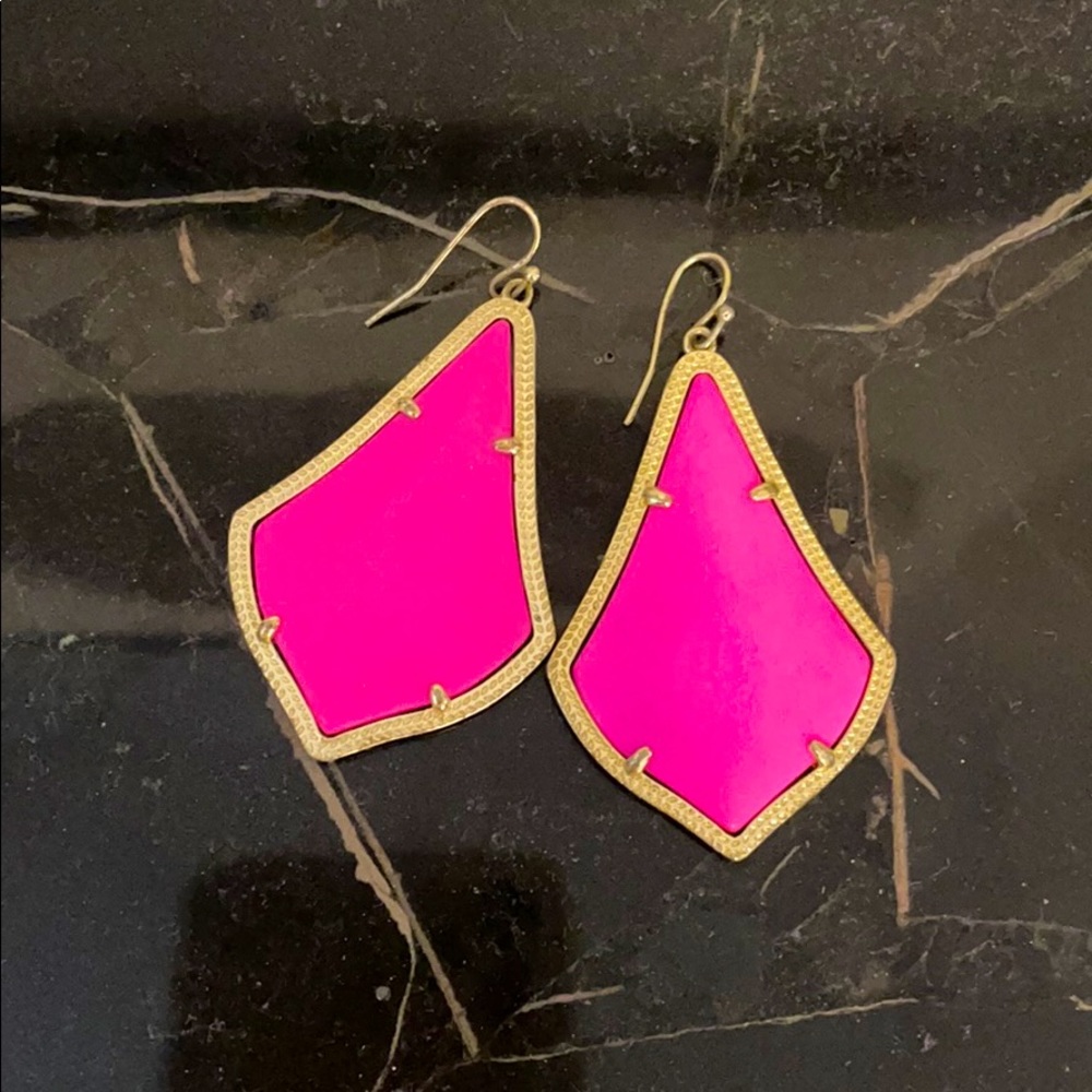Kendra Scott large drop earrings